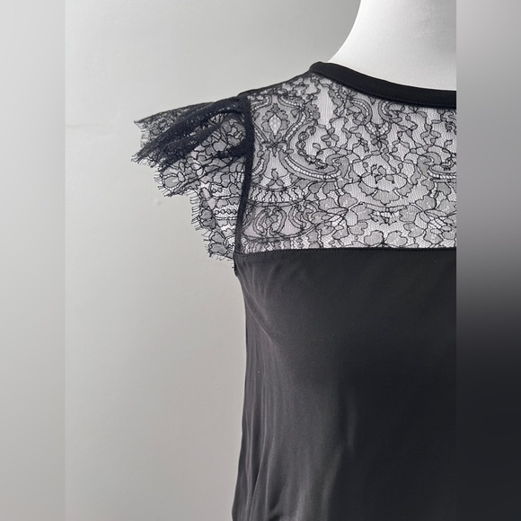 Red Valentino Back mini dress with lace size small - Picture 2 of 11